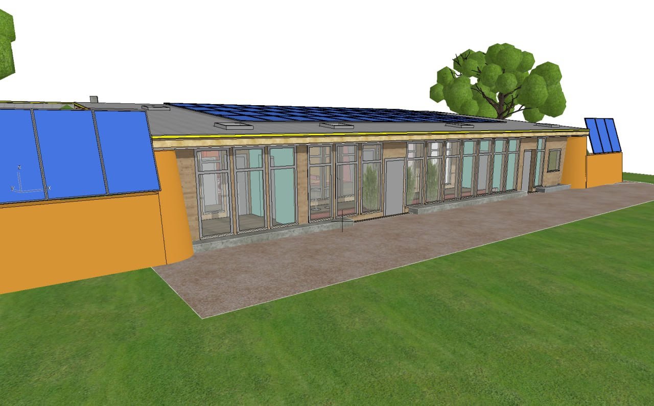 Rendering unseres Earthships