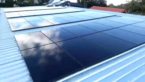 PV-Module auf dem Dach